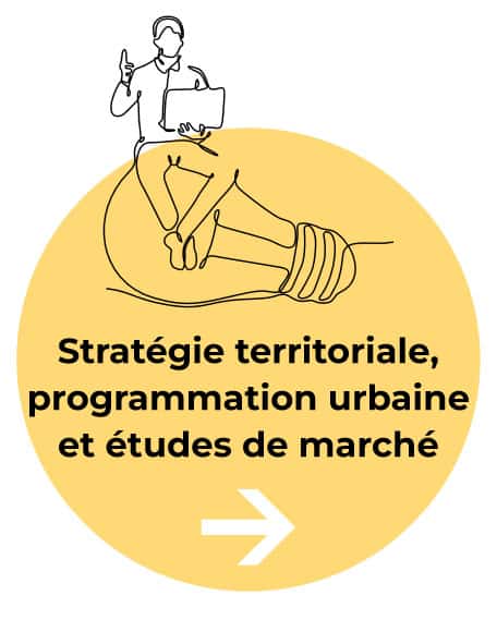 Stratégie territoriale, programmation urbaine et études de marché